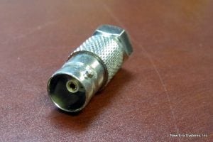 Coaxial Adapter F-Male to BNC Female